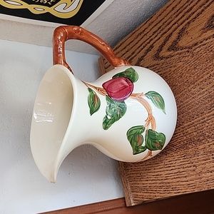 Franciscan Apple Pitcher